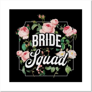 Bride Squad Bachelorette Party Posters and Art